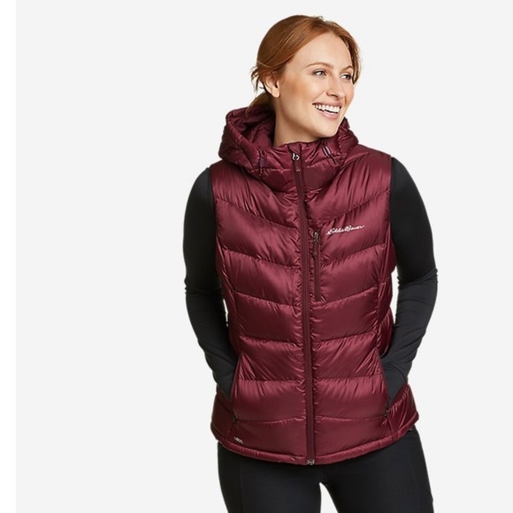 Eddie Bauer NWOT Downlight 2.0 Hooded Vest Size XS